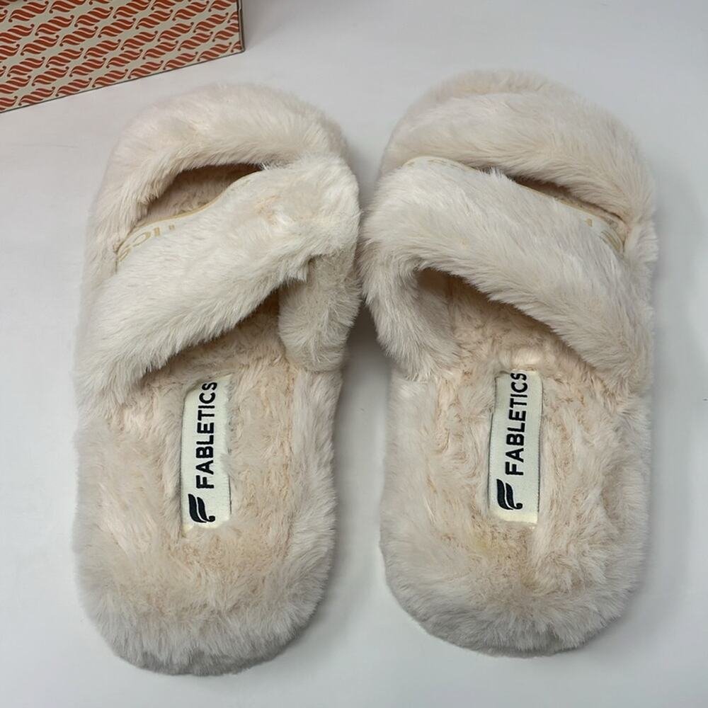 NIB Fabletics Snug Strap Oats Slip On Slippers Wo… - image 6